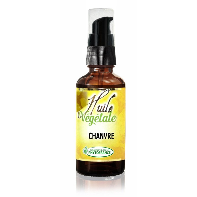 HUILE VEGETALE CHANVRE (BIO) - Phytofrance - 125ml HUILE VEGETALE CHANVRE (BIO) - Phytofrance - 125ml