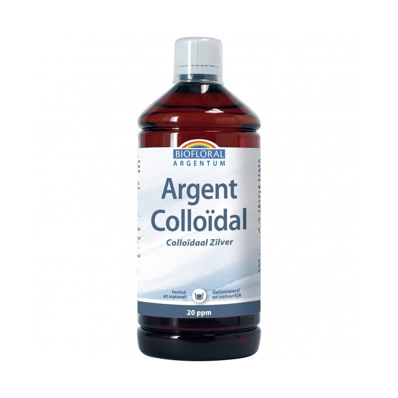 Argent Colloidal naturel 20 PPM - 1L Argent Colloidal naturel 20 PPM - 1L