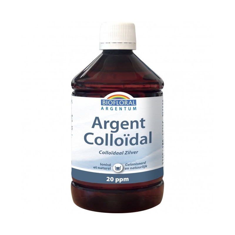 Argent Colloidal naturel 20 PPM - 500 ml Argent Colloidal naturel 20 PPM - 500 ml