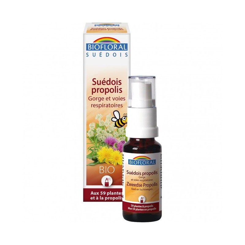 Spray suédois bio 59 plantes Spray suédois bio 59 plantes
