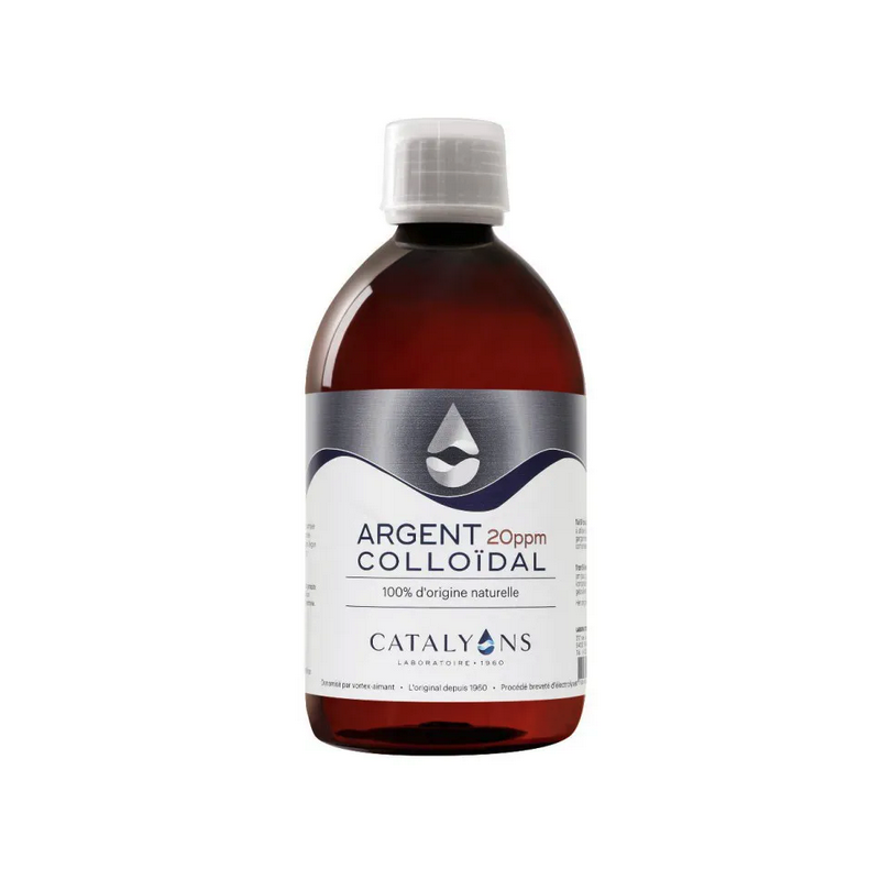 Argent Colloidal Catalyons 500ml - 20 ppm Argent Colloidal Catalyons 500ml - 20 ppm