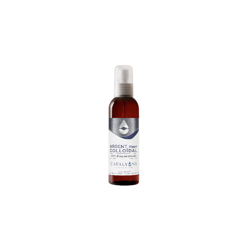 Argent colloïdal 20ppm vaporisateur 150ml Argent colloïdal 20ppm vaporisateur 150ml