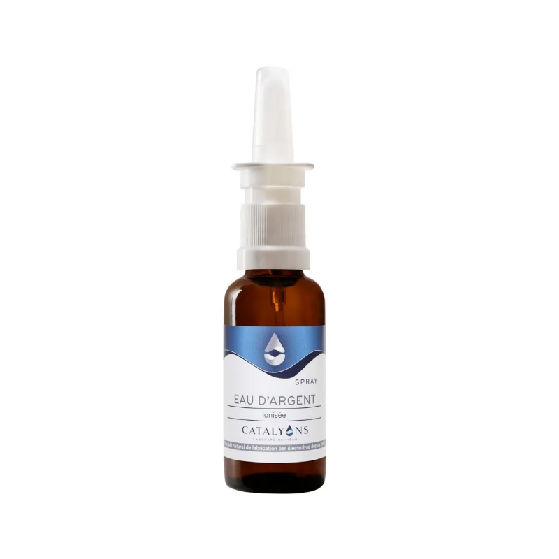 Eau d'argent colloïdal en spray 30ml - Catalyons Eau d'argent colloïdal en spray 30ml - Catalyons