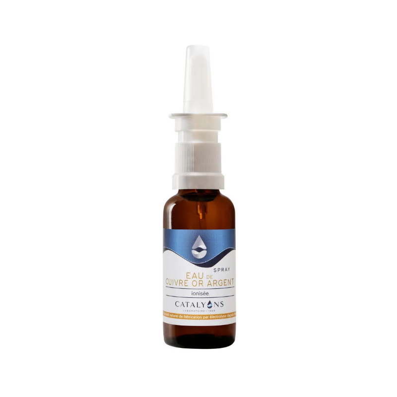 Eau de cuivre-or-argent spray 30ml - Catalyons Eau de cuivre-or-argent spray 30ml - Catalyons