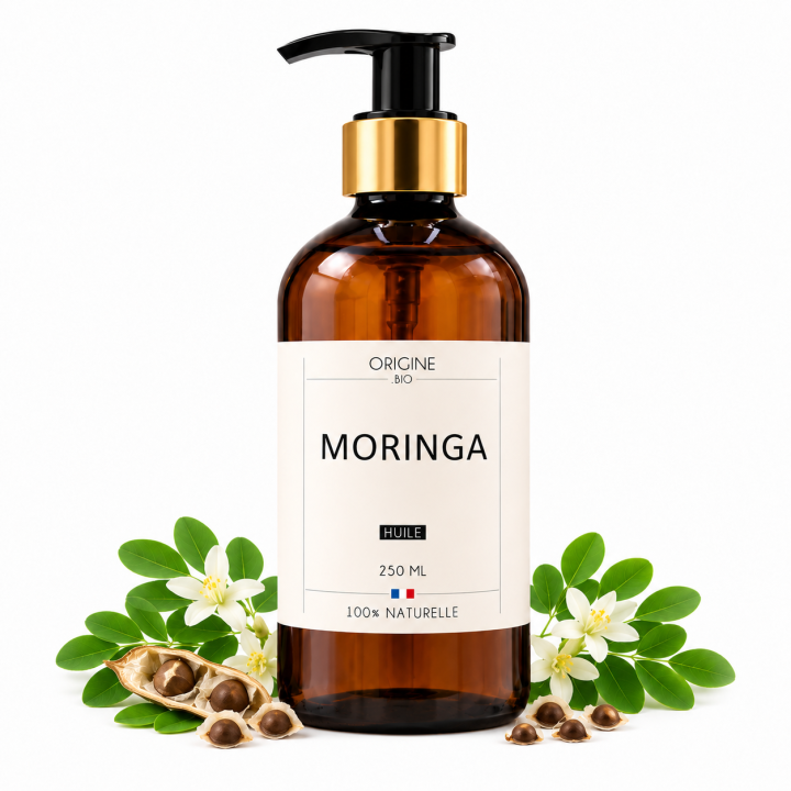 Huile de moringa cheveux 250ml
