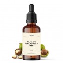 Huile de Macadamia Bio ou Raffinée désodorisé - Huile végétale cosmétique