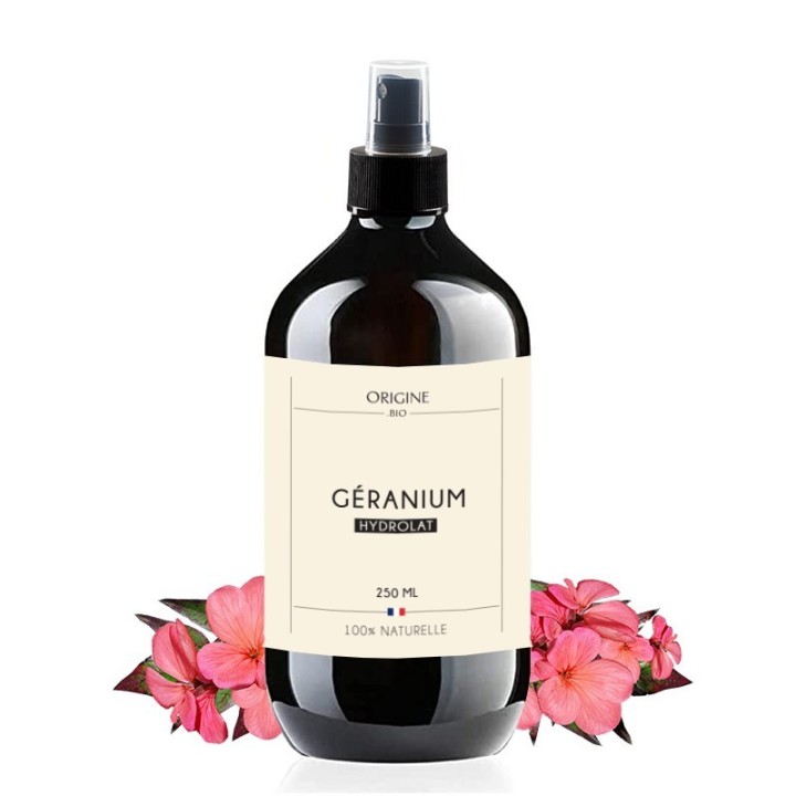 Hydrolat Geranium Rosat  250Ml - Origine Bio - Eau Florale