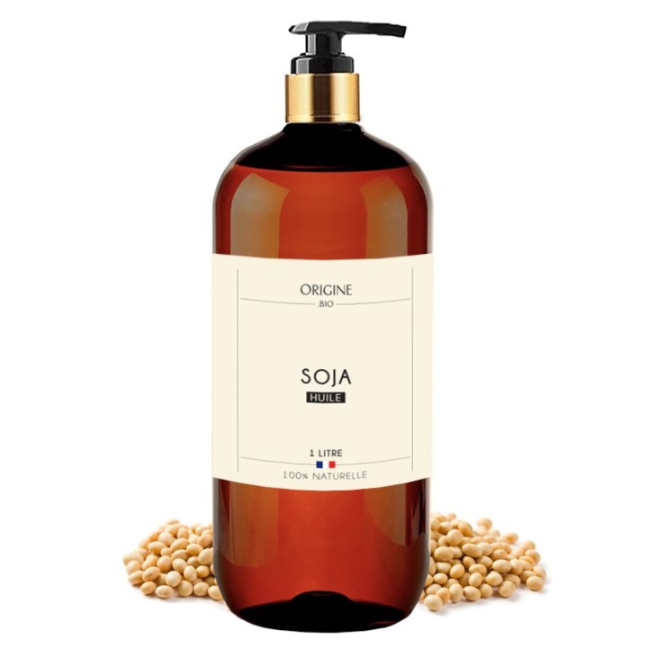 huile végétale de soja 1 litre