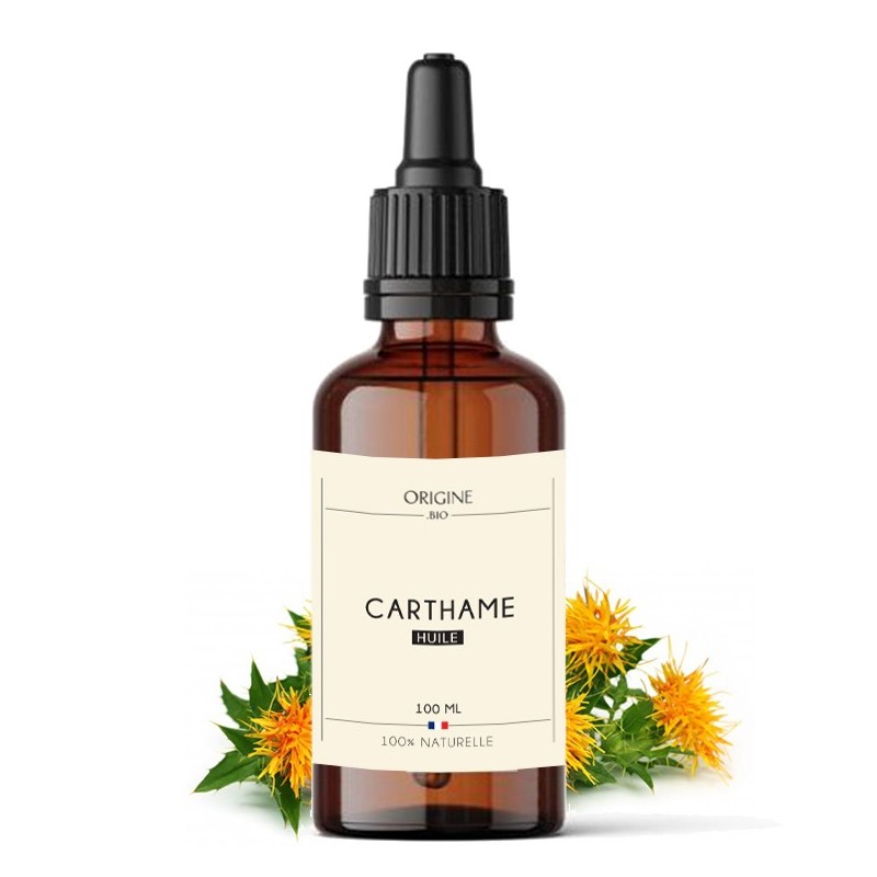 huile végétale de carthame, cosmétique naturel