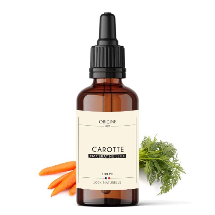 macérât huileux origine bio de carotte 100ml