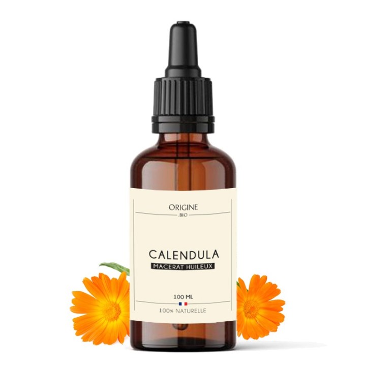 huile de calendula végétale, cosmétique bio