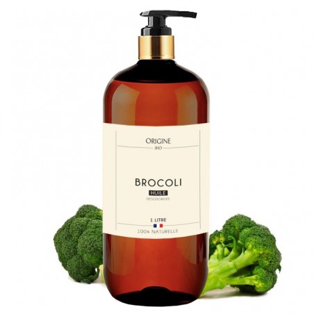 Huile de Brocoli Désodorisée - Origine Bio