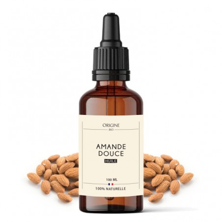 Huile d'Amande Douce 250 ml 1ère Pression - Origine Bio
