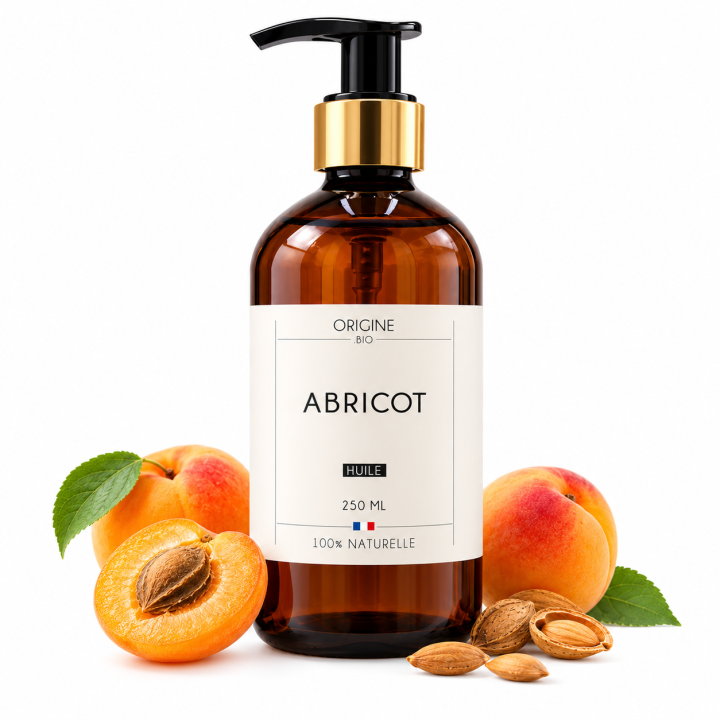 huile végétale d'abricot Origin'bio