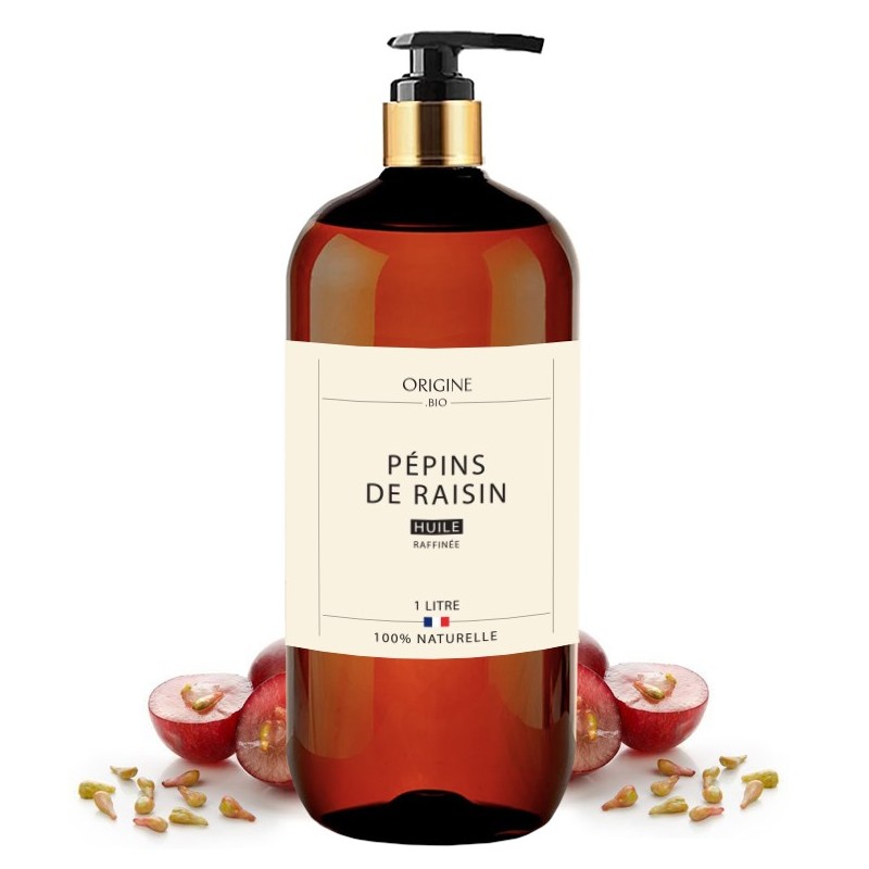 Huile de pépins de raisin - Origine Bio