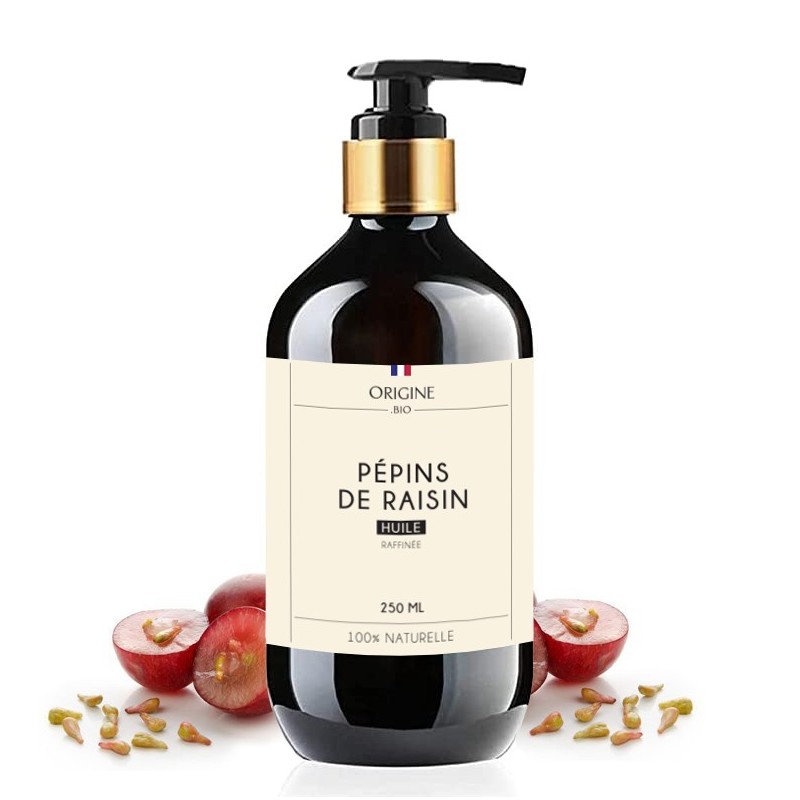 Huile de pépins de raisin - Origine Bio