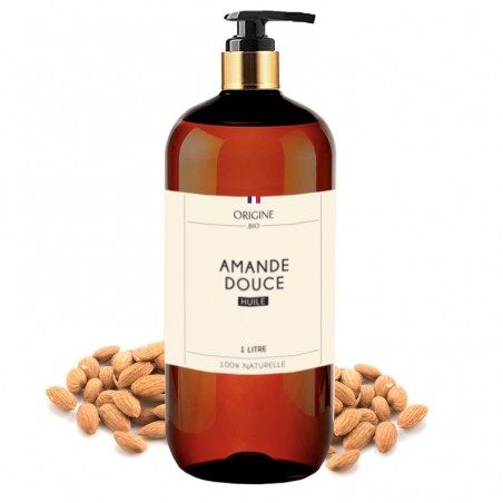 Huile d'Amande Douce 250 ml 1ère Pression - Origine Bio