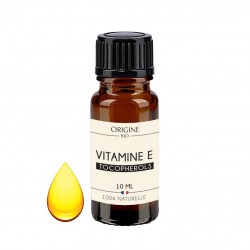 huile végétale actif cosmétique vitamine E