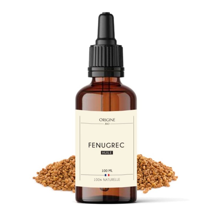 huile de beauté fenugrec 100 ml avec pipette