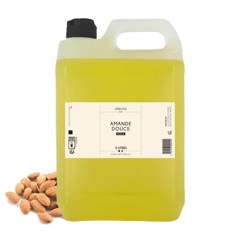Huile d'Amande Douce 250 ml 1ère Pression - Origine Bio