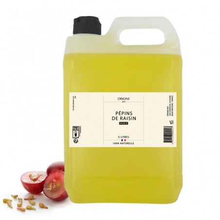Huile de pépins de raisin - Origine Bio