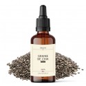 Huile de graines de Chia bio- Huile végétale cosmétique