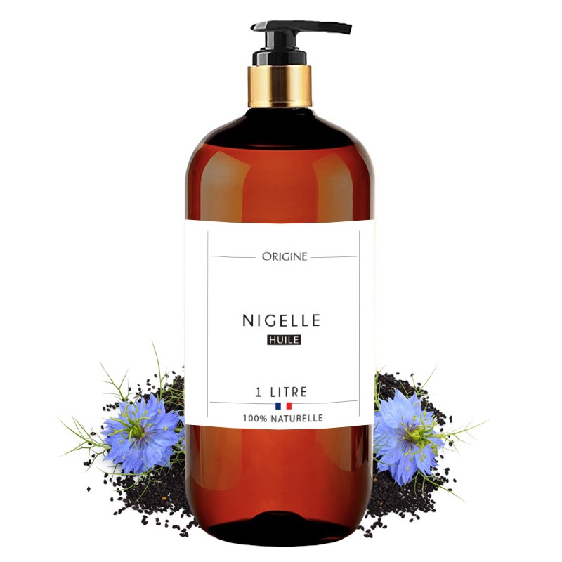 Huile de nigelle origine bio 1 Litre