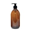 Distributeur savon verre ambré 250 ml - Flacon Origine Bio