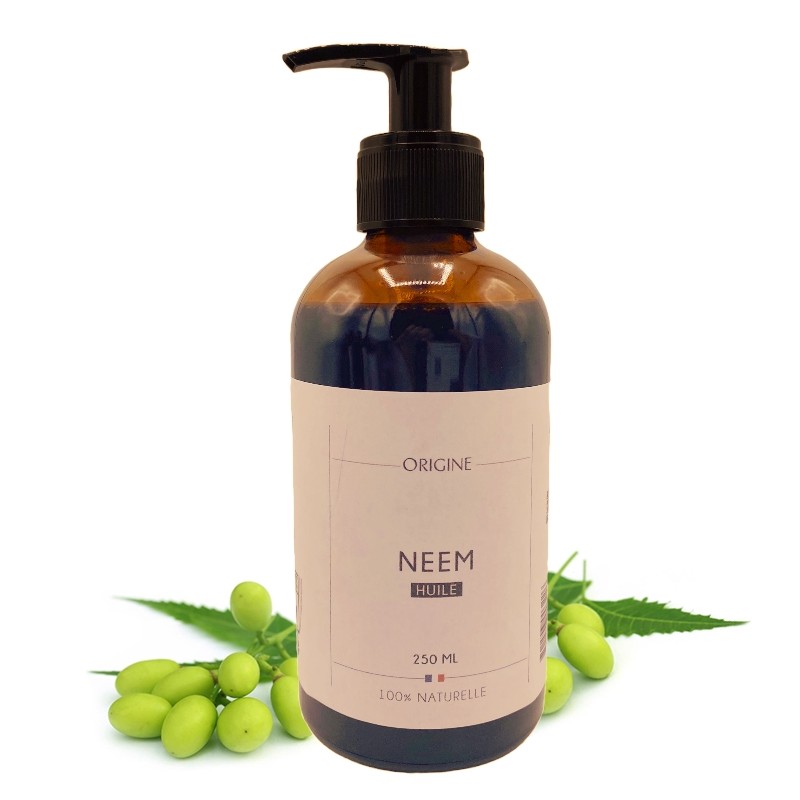 Huile de Neem Bio - Origine Bio - Huile végétale cosmétique