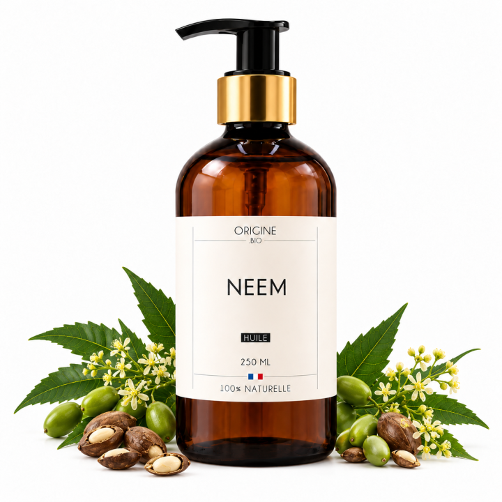 Huile de Neem Bio ? Huile de neem Pure - huile végétale extrait de plantes