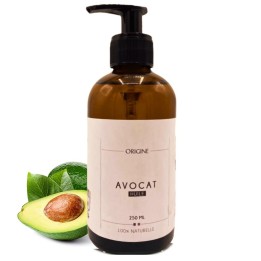 huile végétale d'avocat 250 ml pour cheveux