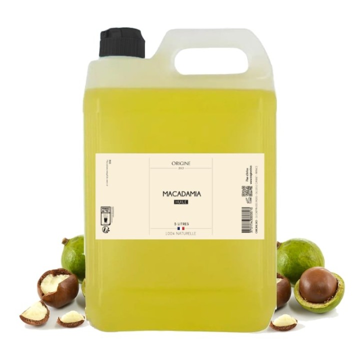 Huile de macadamia - Origine Bio - vertus et utilisation d' Huiles végétales cosmétiques