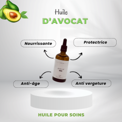 Huile d'Avocat Vierge - Origine Bio