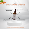 Huile d'Amande Douce 250 ml 1ère Pression - Origine Bio