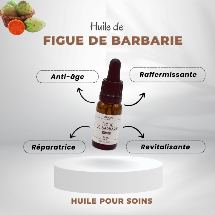 les bienfaits de l'huile de figue de barbarie