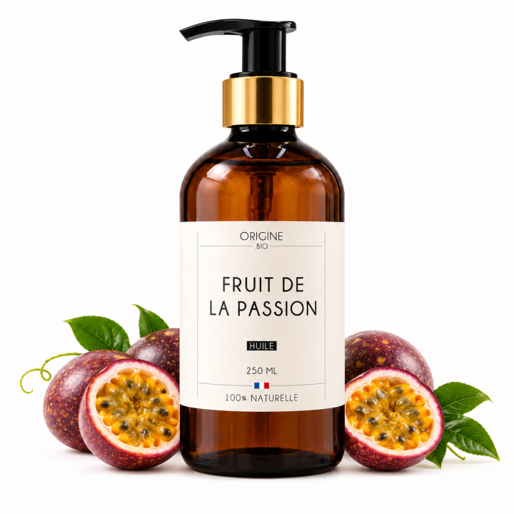 Huile végétale origine bio fruit de la passion 250 ml
