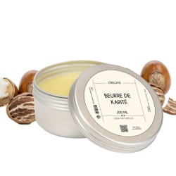 karité en beurre naturel 100ml origine bio