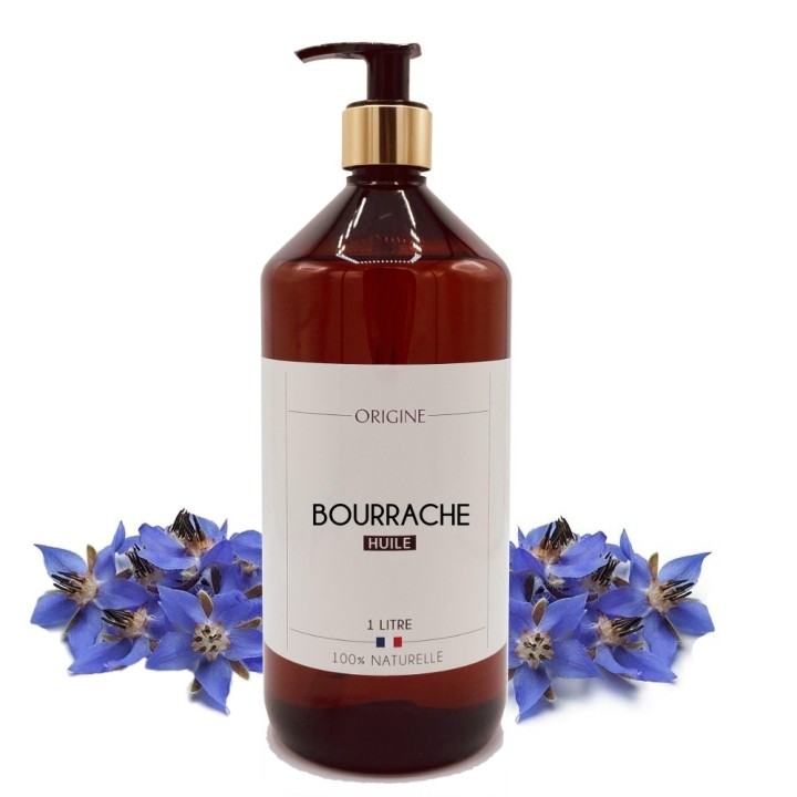 Huiles végétales cosmétiques de Bourrache - Origine Bio