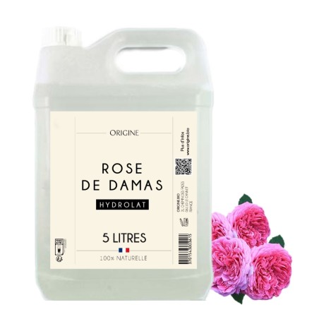 Hydrolat de rose de damas origine.bio format pour les professionnels du bien être 5 Litre origine.bio Hydrolat de rose de damas origine.bio format pour les professionnels du bien être 5 Litre origine.bio