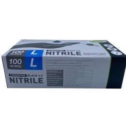 Boites de 100 gants nitrile noire