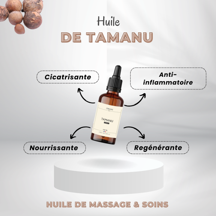 Huile de Tamanu bio - bienfaits