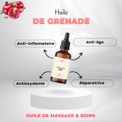 Huile de grenade Bio - bienfaits