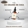 Huile de graines de chia bio - bienfaits