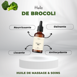 Huile de Brocoli Désodorisée - Origine Bio