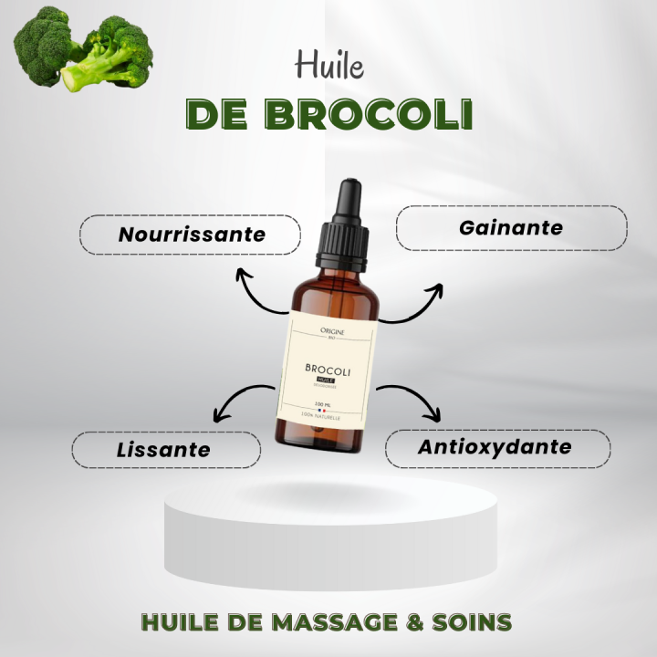 Huile de Brocoli Désodorisée - Bienfaits
