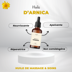Huile de Massage Arnica - 250ml - Origine Bio
