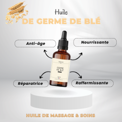 Huile de germe de blé - Origine Bio