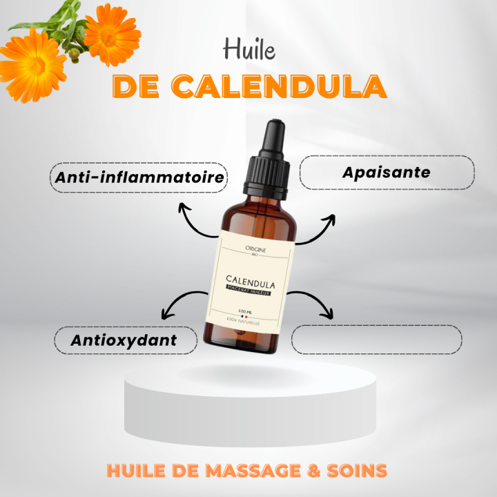Macérât de calendula huileux - bienfaits