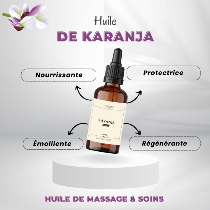 Huile de Karanja bio - bienfaits