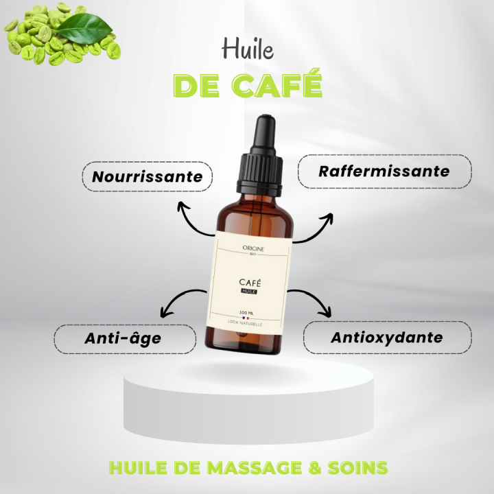 Huile de Café bio - bienfaits